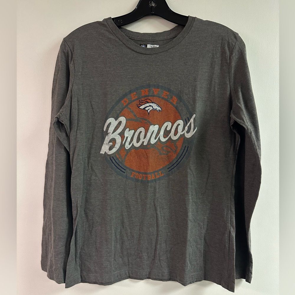 Women’s Denver Broncos Football Long Sleeve Top Size L